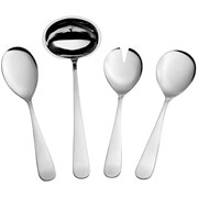 Jogo de talheres de inox New Breeze para servir 4 peças 