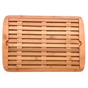 Tábua de bambu migalheira de pão 36x25 cm 