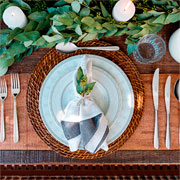 Prato de sobremesa em porcelana decorado Gabrielle branco 21 cm 