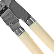 Espremedor de alho de inox 20x06 cm 