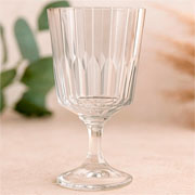 Jogo de taças de vidro para água zaira 350 ml 