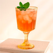 Jogo de taças de vidro para água zaira gold 350 ml 6 peças 