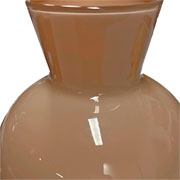 Vaso de vidro Singapura Cappuccino 10x13 cm 