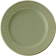 Prato de cerâmica de sobremesa Botânica verde 19 cm 