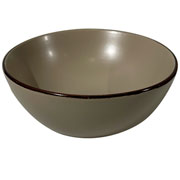 Bowl de Cerâmica Adorn Bege 18 cm 