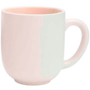 Jogo de canecas em cerâmica denny branco 300 ml 4 peças 