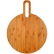 Tábua redonda em bambu para servir 36x27 cm 
