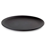 Prato de Melamina de Sobremesa All Black 20 cm 