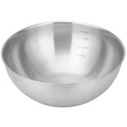 Bowl de inox com medidor 28 cm 