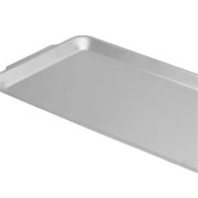 Bandeja retangular em inox classic 36x20 cm. 
