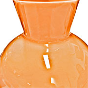 Vaso de vidro Singapura Âmbar 10x13 cm 