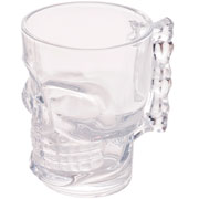 Caneca de vidro para chopp Caveira 510 ml 