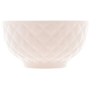 Bowl de porcelana Diamond branco 11x06 cm 