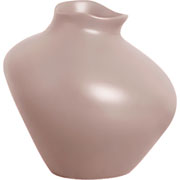 Vaso em cerâmica Movimento I Cappuccino fosco 23x25 cm 