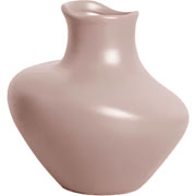 Vaso em cerâmica Movimento II Cappuccino fosco 22x21 cm 