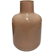 Vaso de vidro Egito Cappuccino 10x14 cm 