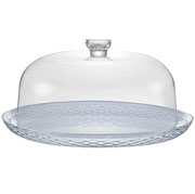 Boleira de vidro com tampa Home Special 30x16 cm 