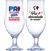 Taça de vidro para chopp Royal Beer colors 340 ml 