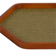 Bandeja de MDF Geométrica cestaria verde 39 cm 