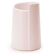 Vaso de cerâmica formas branco 19x11 cm 