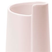 Vaso de cerâmica formas branco 19x11 cm 