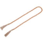 Colar de madeira decorativo para mesa bege 1,50 metros 