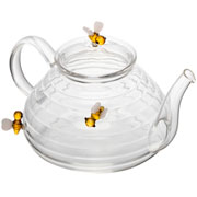 Chaleira de vidro com filtro Lovely bee 650 ml 