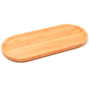 Bandeja de bambu oval  34x14 cm 