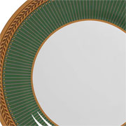 Prato de cerâmica sobremesa Celebrate verde 21 cm 