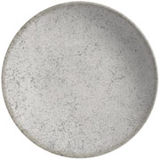 Prato de cerâmica fundo coup Concrete cinza 25 cm 