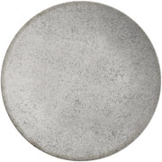 Prato de cerâmica raso coup Concrete cinza 29 cm 