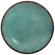 Prato de cerâmica sobremesa Coup Síria verde 21 cm 