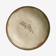 Prato fundo em cerâmica bio nativa bege 22 cm 