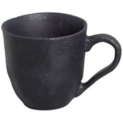 Xícara de cerâmica Orgânica Arauco para café com pires verde 120 ml 