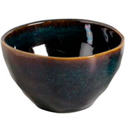 Bowl de cerâmica orgânico oceano azul 558 ml 