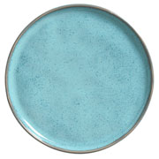 Prato de Cerâmica de Sobremesa Orgânico Bio Breeze Azul 21 cm 