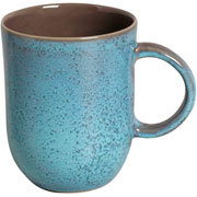 Caneca de cerâmica Organica coup stoneware breeze azul 330 ml 