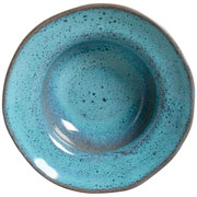 Prato de cerâmica de entrada Orgânico Breeze azul 19 cm 