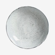 Prato de Cerâmica Fundo Bio Echo Cinza 22,5 cm 