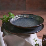 Prato de Cerâmica de Sobremesa Night Blue 21 cm 