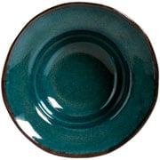 Prato de cerâmica de entrada Orgânico oceano azul 19 cm 