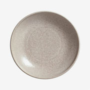 Prato fundo em cerâmica basic sandy bege 20 cm. 