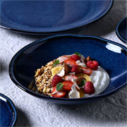 Aparelho de jantar em cerâmica Daily Happy azul 16 peças 