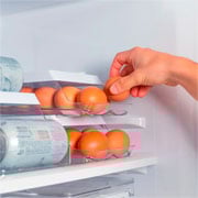 Organizador de acrílico para 14 ovos roll Clear fresh 