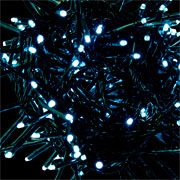 Pisca pisca 240 lâmpadas Led branco frio 127V 5 metros. 