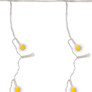 Pisca pisca 288 lâmpadas Led branco quente bivolt 5,4 metros. 