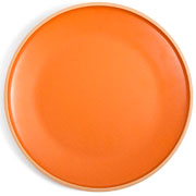 Prato de Melamina de Sobremesa Rustic Terracota 21 cm 