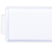 Travessa retangular em porcelana HO branca 28x19 cm 