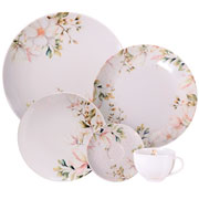 Aparelho de Jantar em Porcelana Magnólia 20 peças 