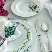 Aparelho de Jantar em Porcelana Lilla 20 peças 
